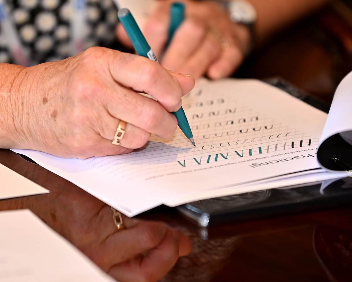 Modern Calligraphy workshop 4