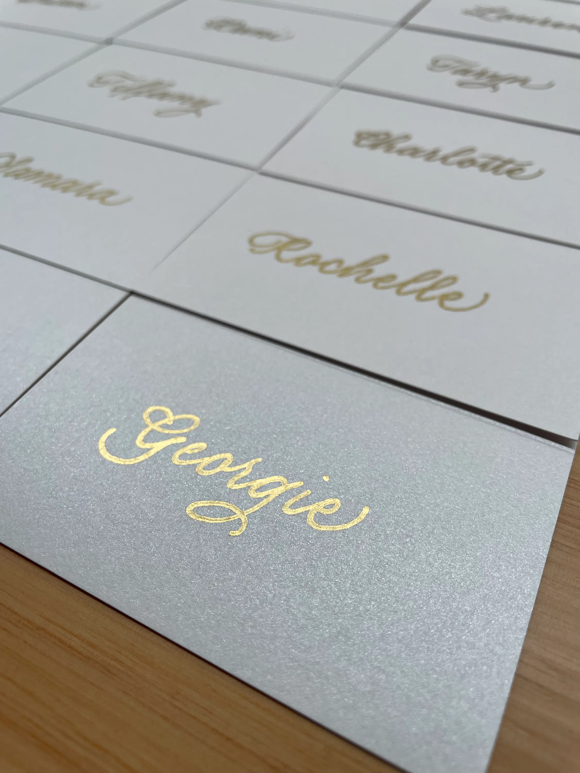 Calligraphy Place card 4