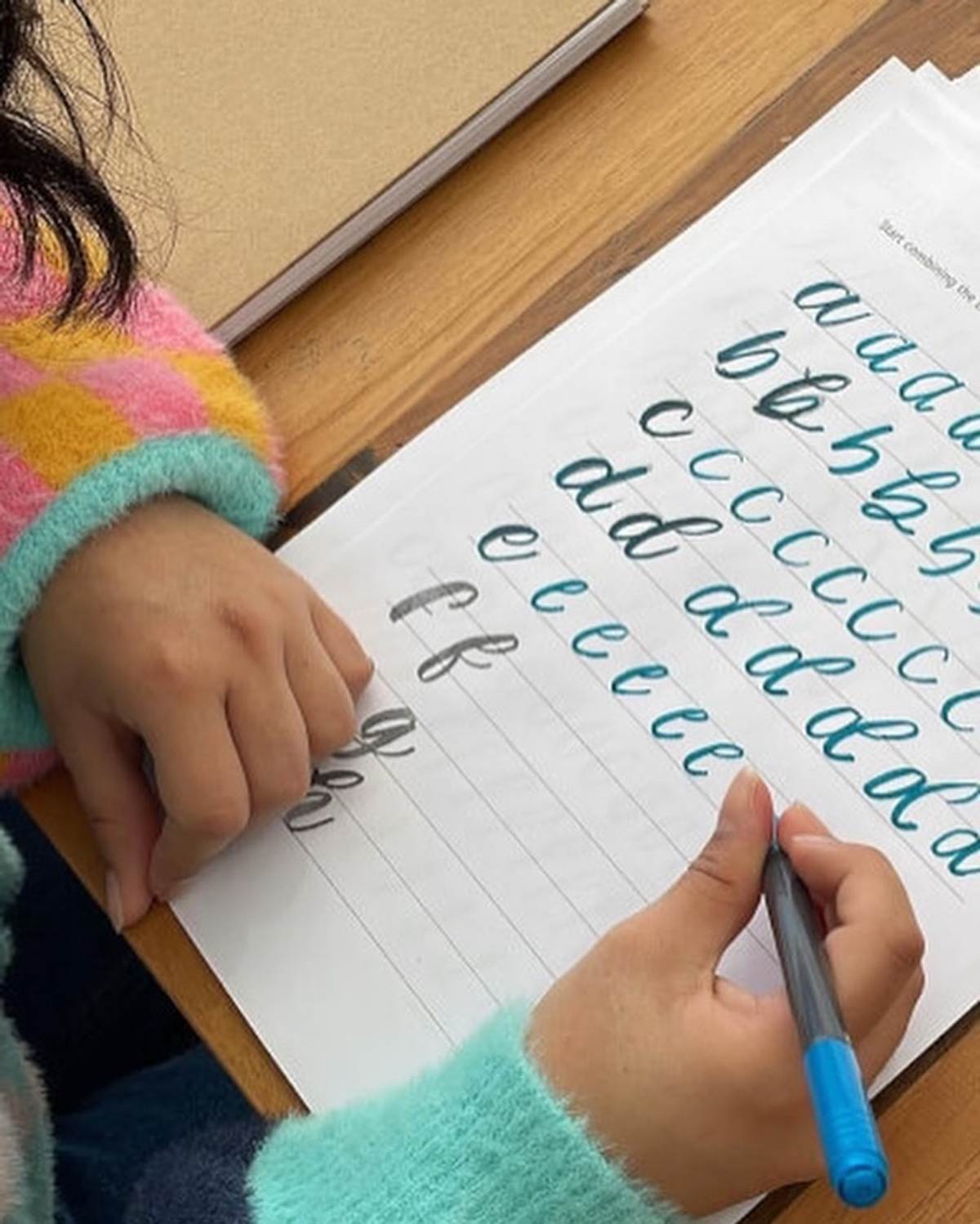 Kids calligraphy workshop