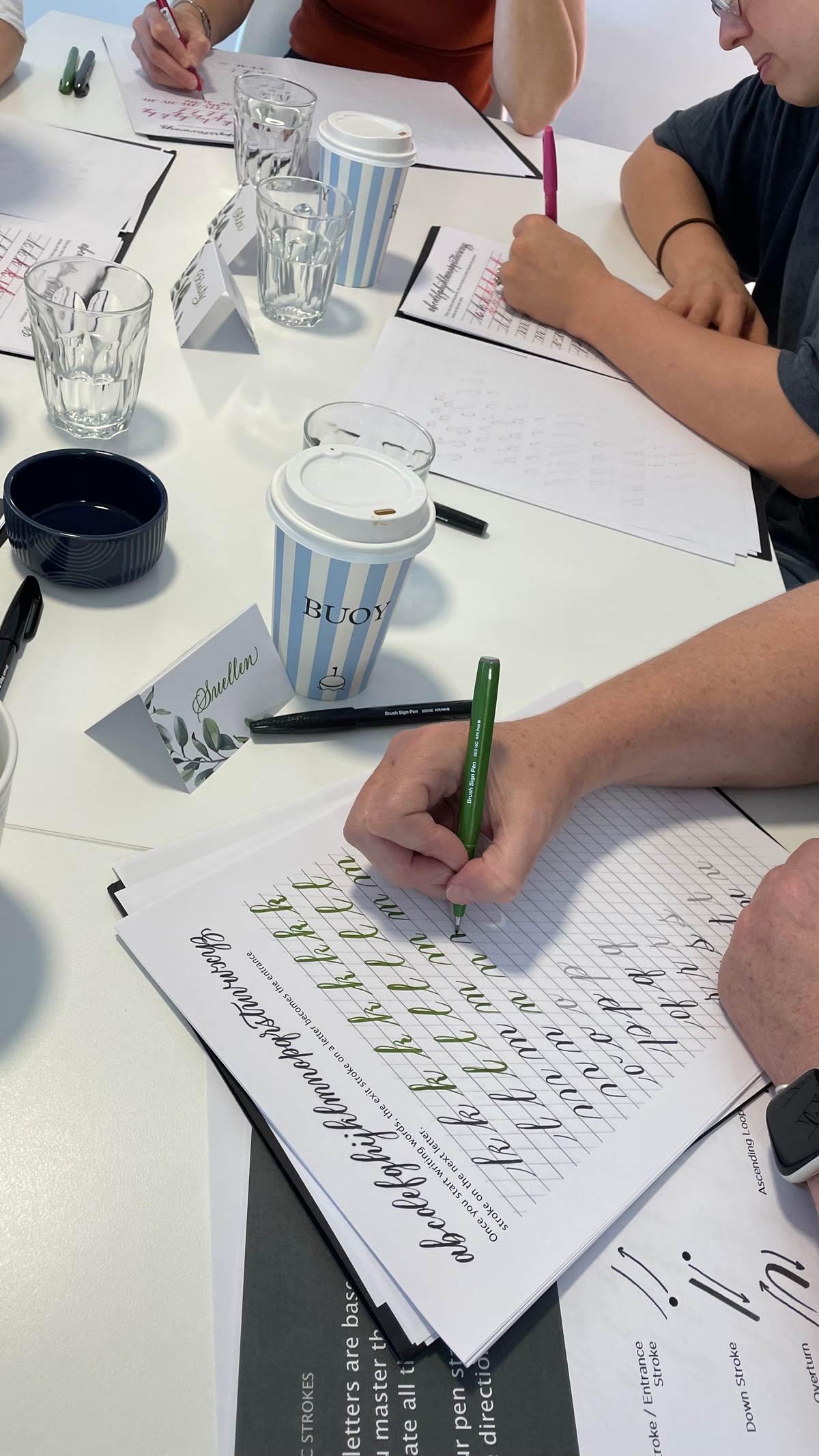 Modern Calligraphy workshop 3