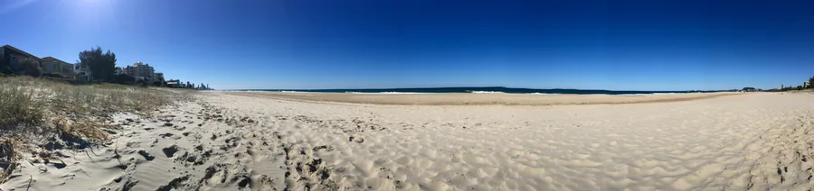 Mermaid Beach on the Gold Coast
