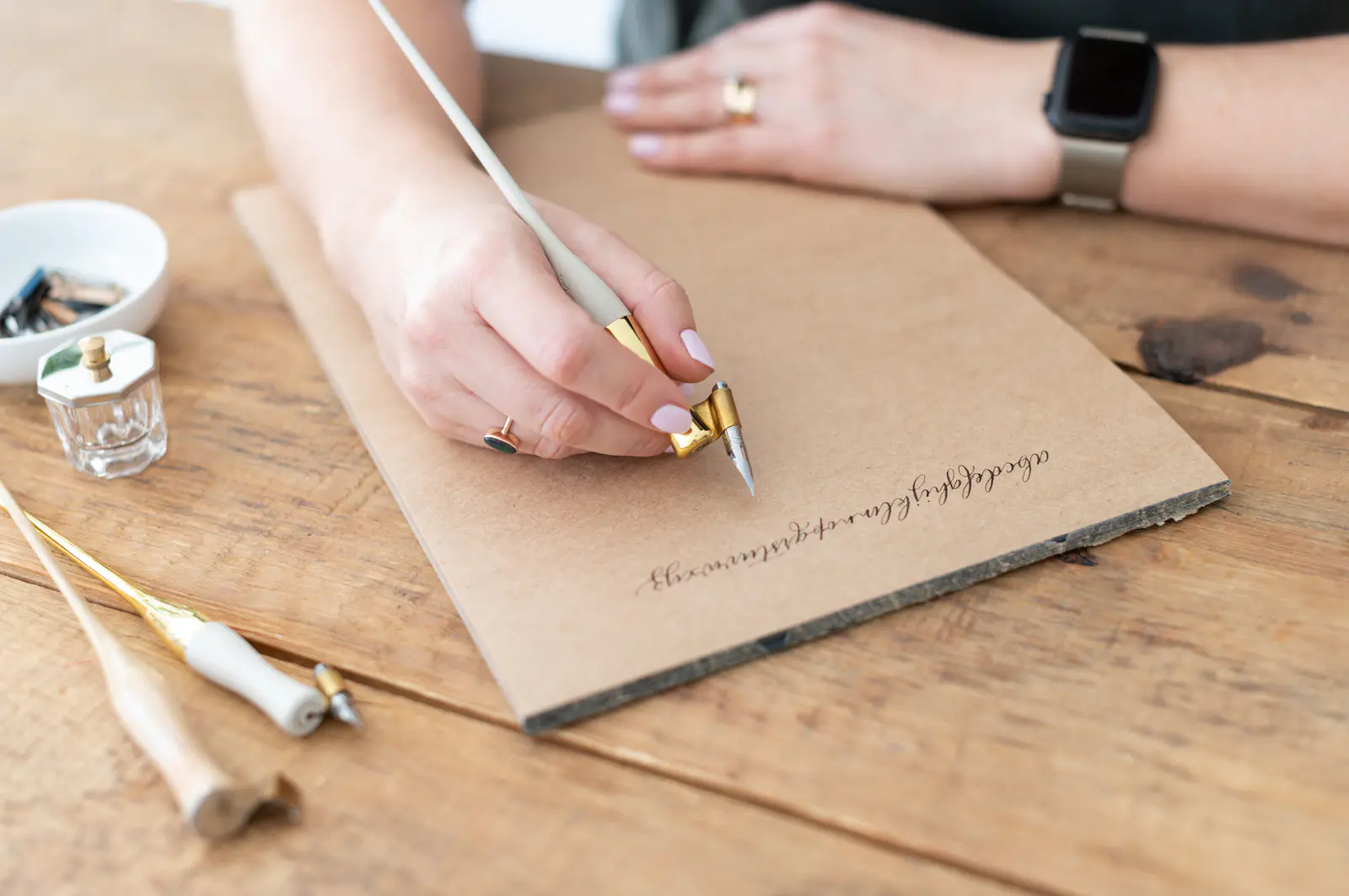 Modern Pointed Pen Calligraphy