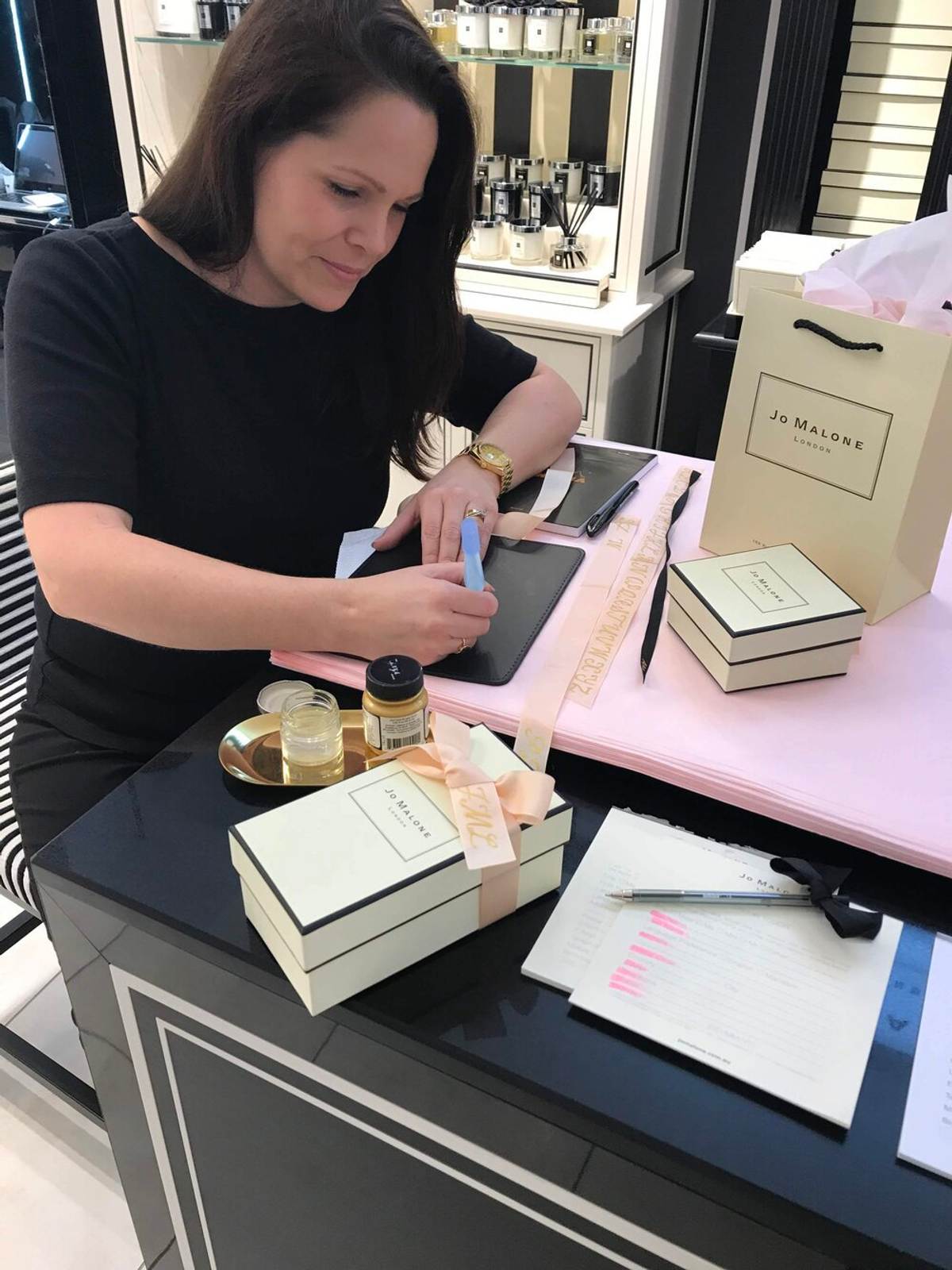 Ribbon Calligraphy Jo Malone London