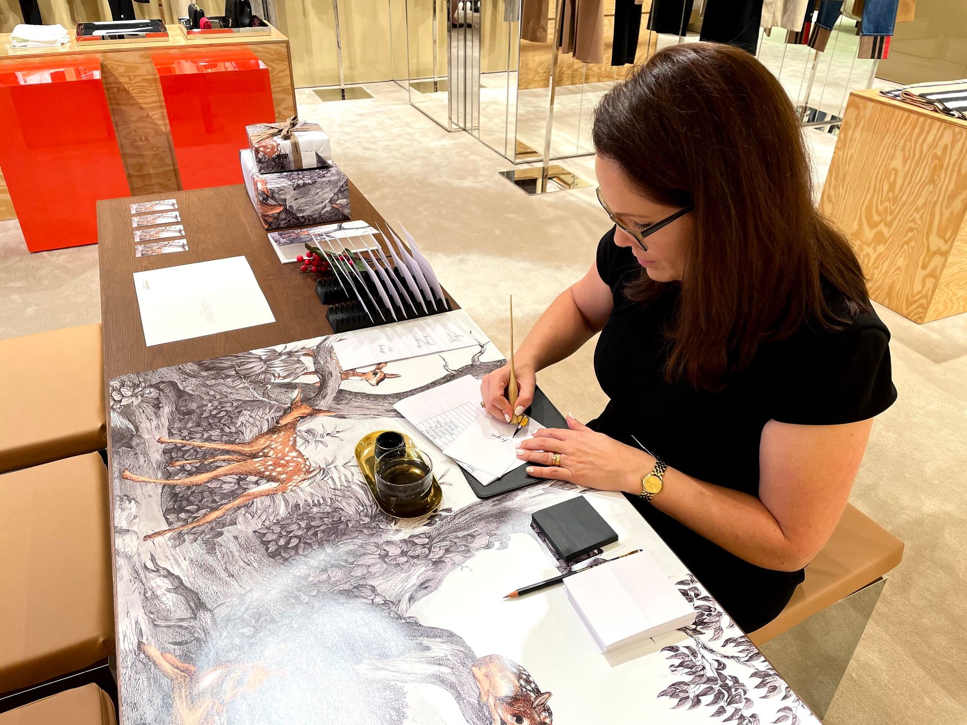 Burberry Christmas Calligraphy 2